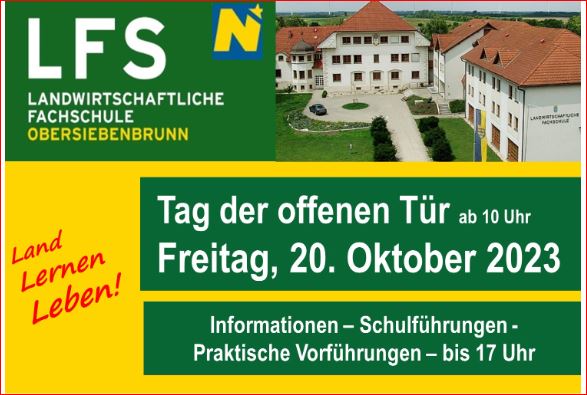 Einladung zum Tag der offenen Tür
