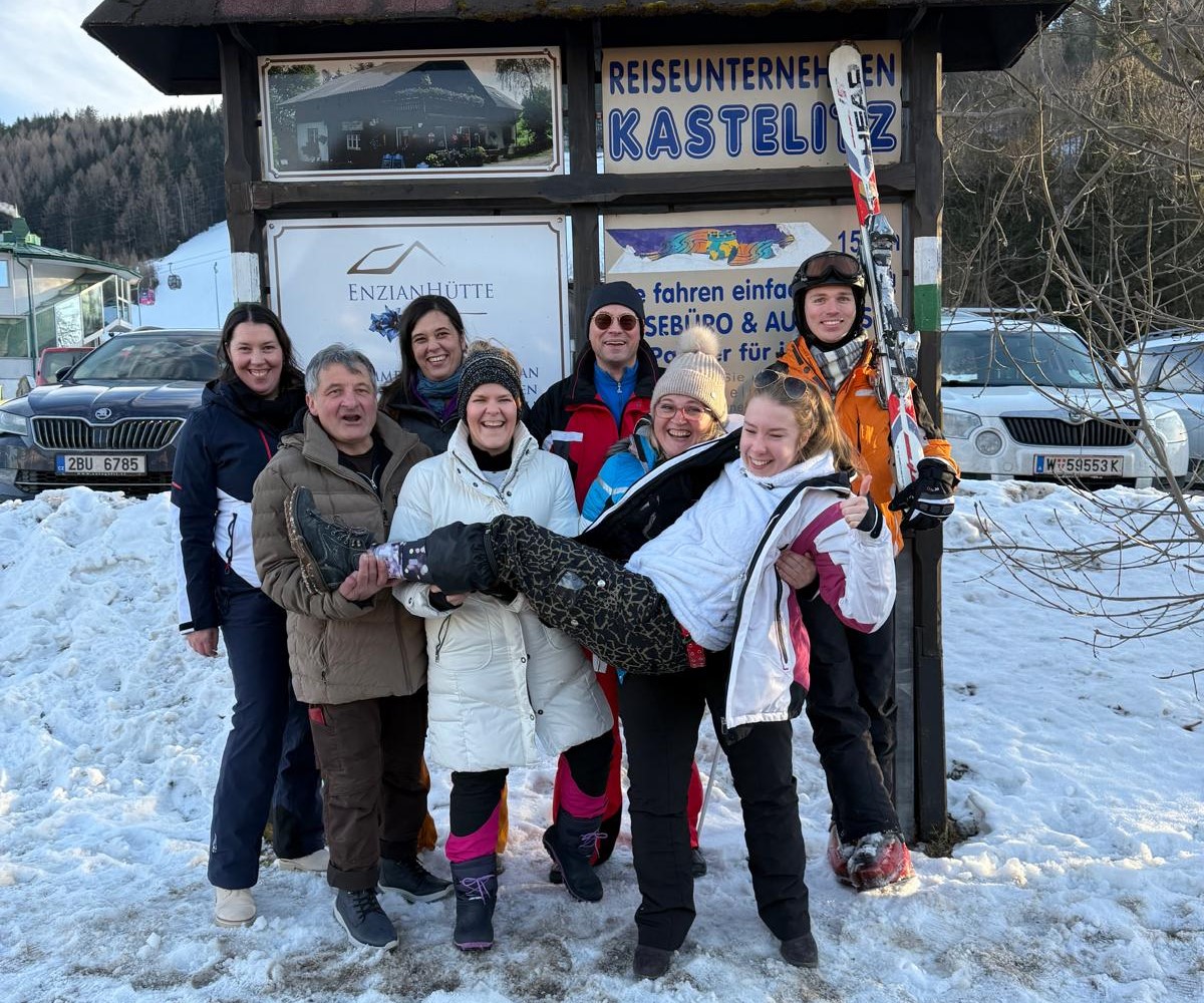 Ein strahlender Wintertag am Zauberberg