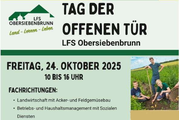 Einladung zum Tag der offenen Tür