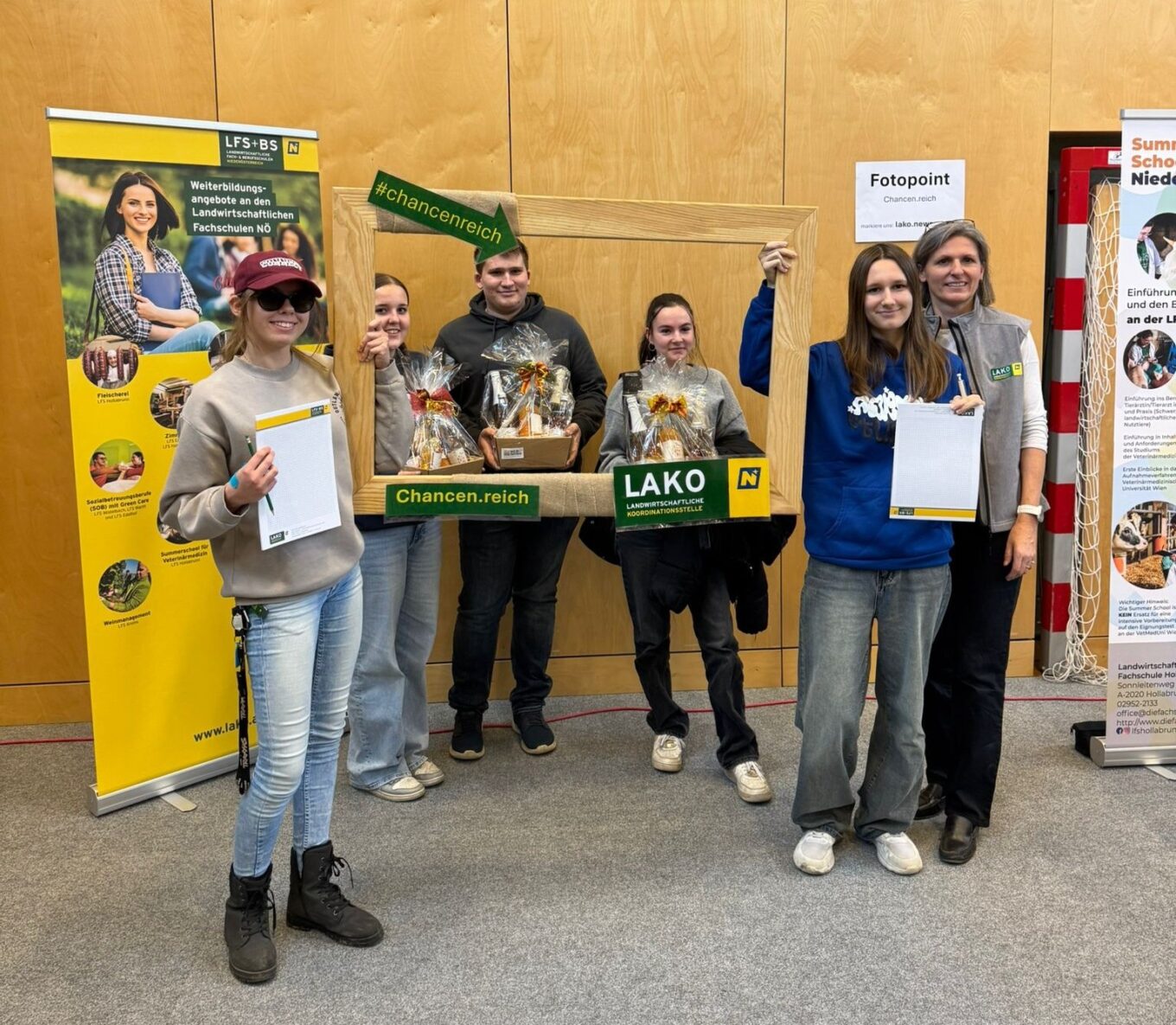 Abschlussklassen bei Chancenreich