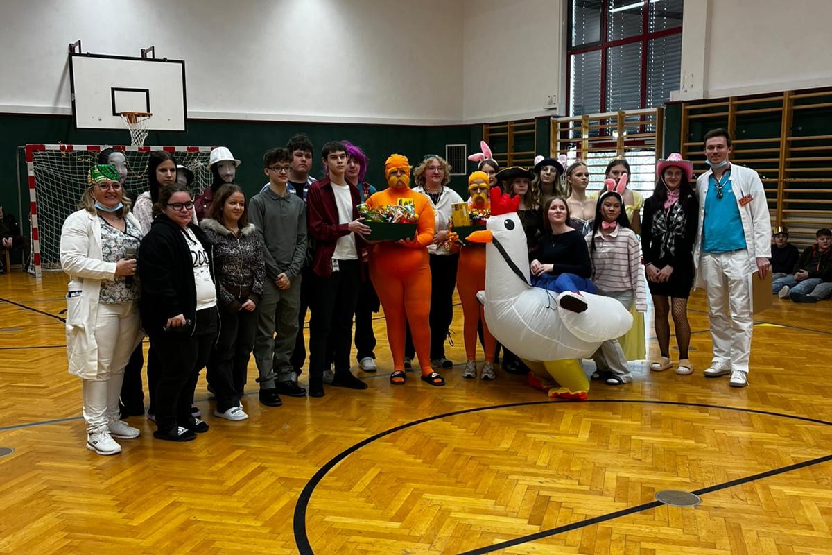 Faschingsfeier an der LFS Obersiebenbrunn
