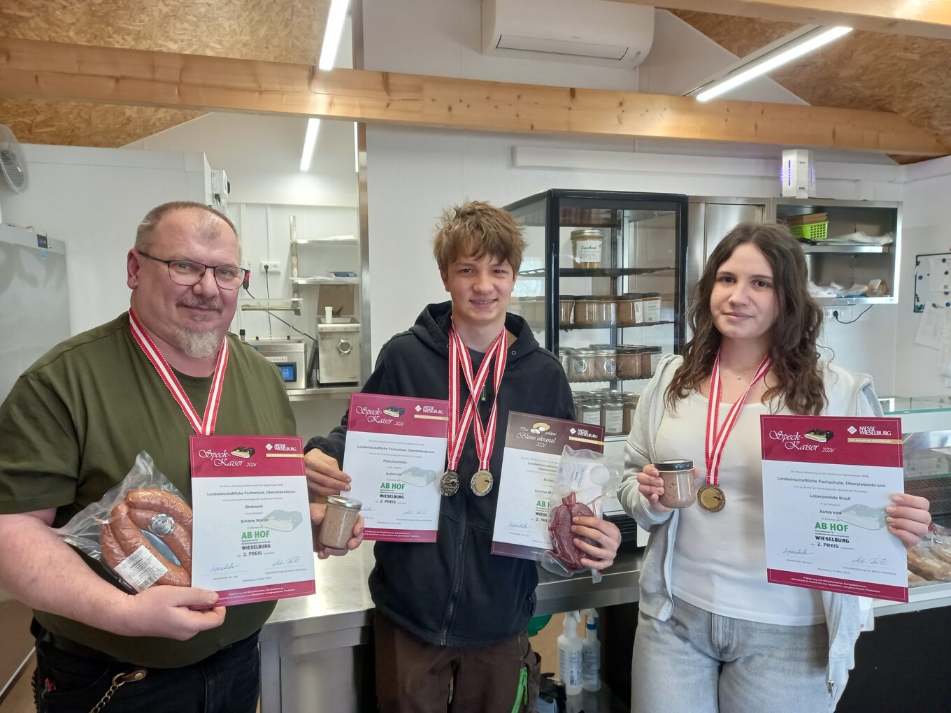 Vier Silbermedaillen für den Hofladen