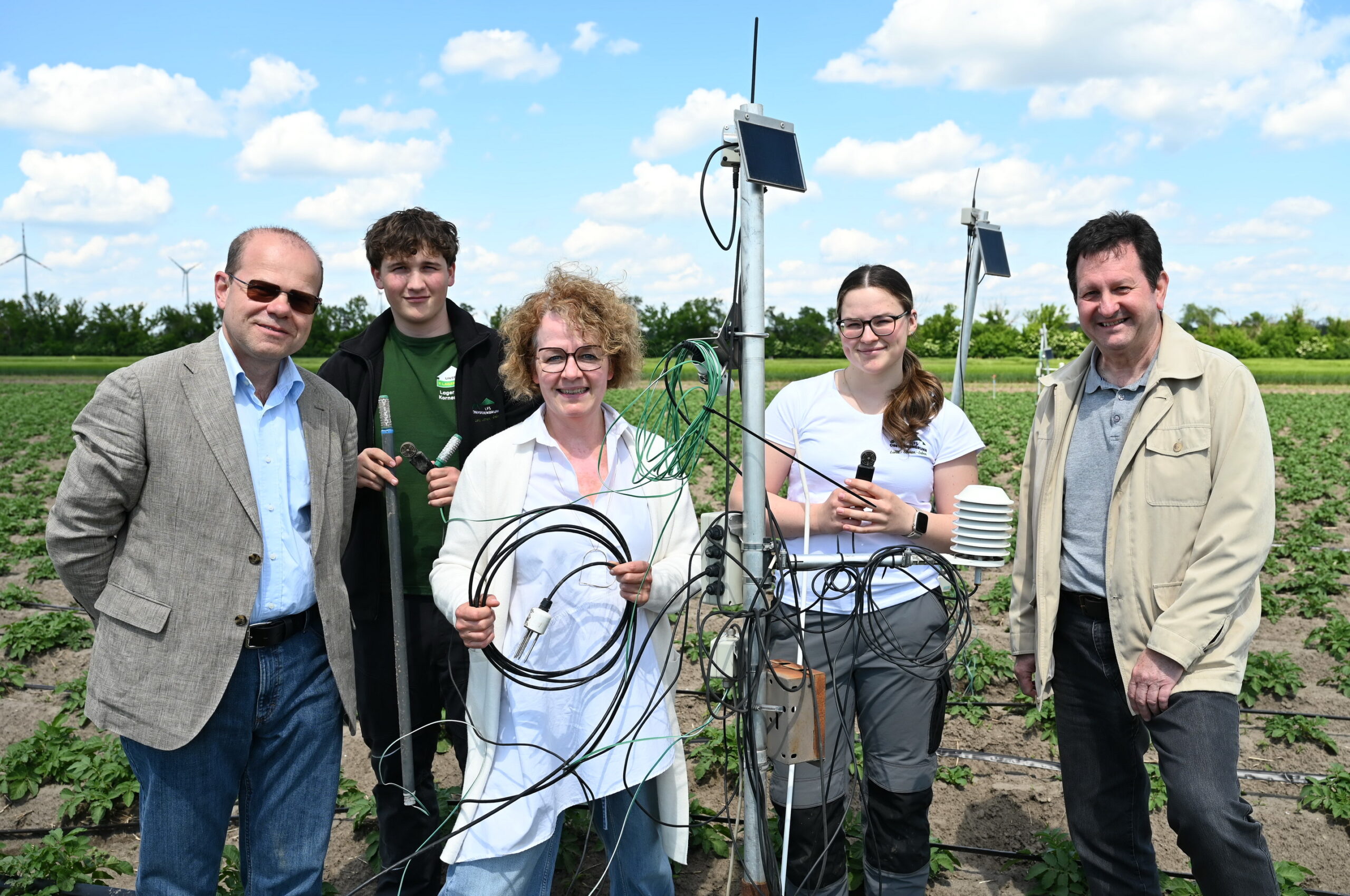 Forschung zur klimafitten Landwirtschaft durch effizientes Bewässerungsmanagement