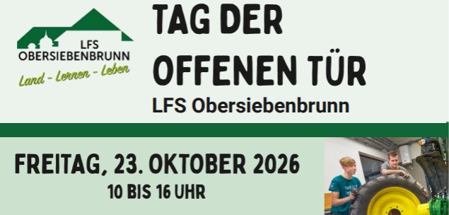 Einladung zum Tag der offenen Tür